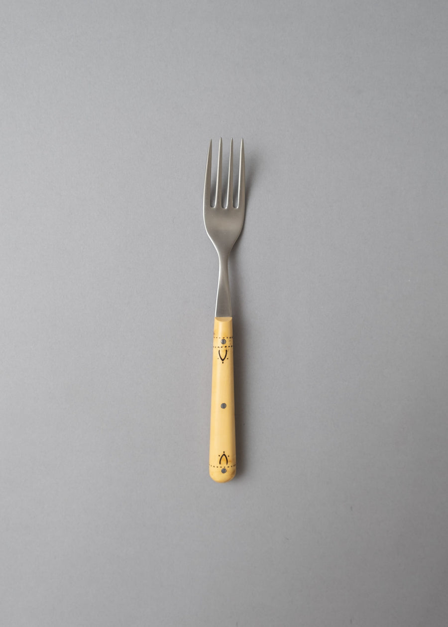 Coffret 6 fourchettes - Buis pyrogravé - NONTRON