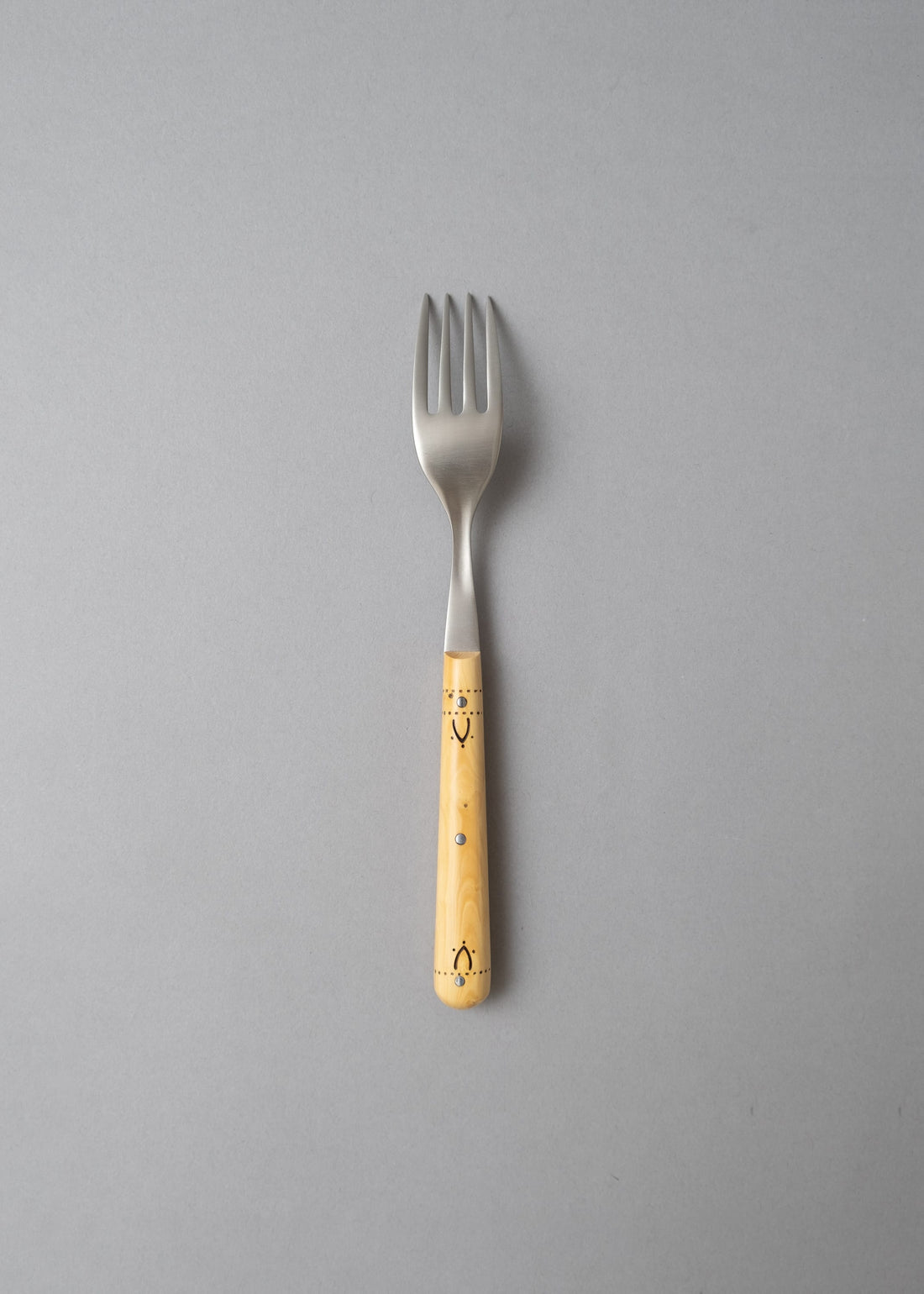 Coffret 6 fourchettes - Buis pyrogravé - NONTRON