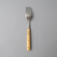 Coffret 6 fourchettes - Buis pyrogravé - NONTRON