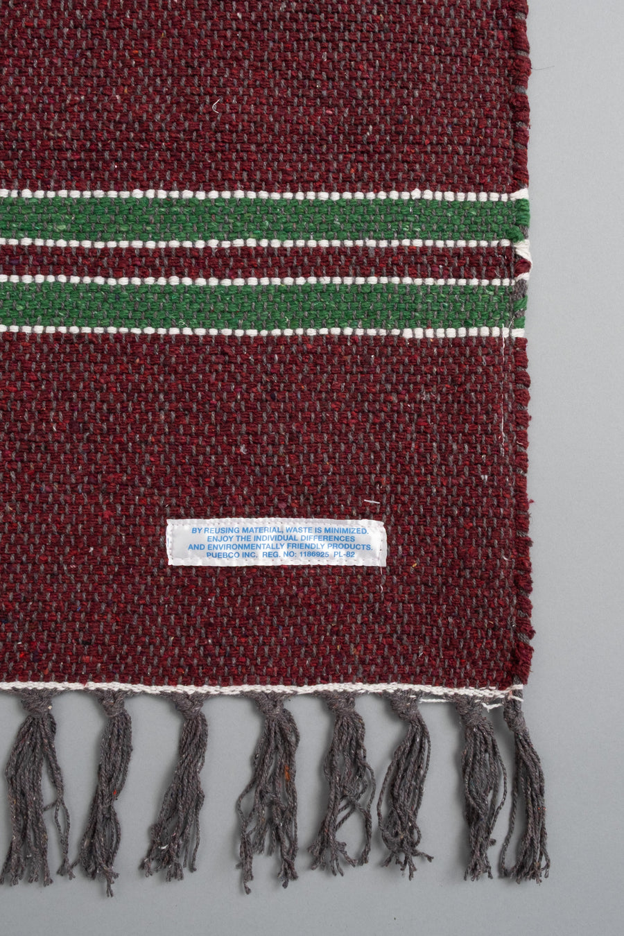 TAPIS - COLLEGE RUG - BORDEAUX - PUEBCO