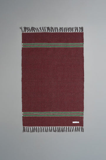 TAPIS - COLLEGE RUG - BORDEAUX - PUEBCO