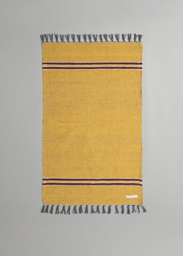 TAPIS - COLLEGE RUG - MUSTARD - PUEBCO