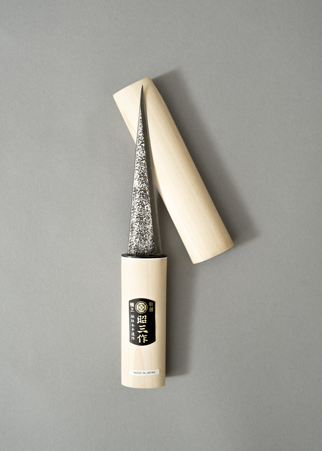 COUTEAU DE SCULPTURE JAPONAIS - LAME 12 CM - ACIER SHIROGAMI - "IKEUCHI" - OUTINOMI X MAGASIN VIVANT!