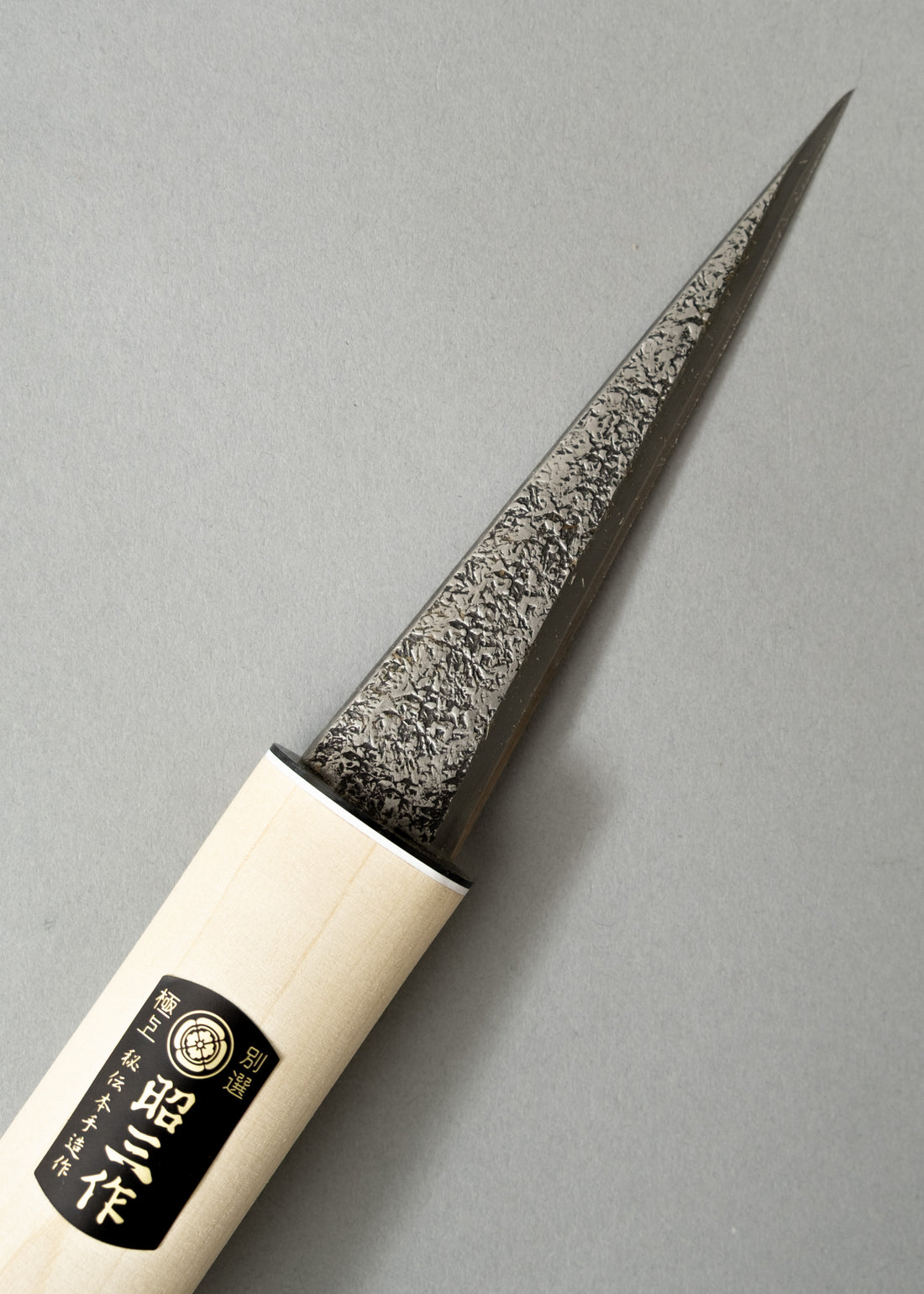 COUTEAU DE SCULPTURE JAPONAIS - LAME 12 CM - ACIER SHIROGAMI - "IKEUCHI" - OUTINOMI X MAGASIN VIVANT!