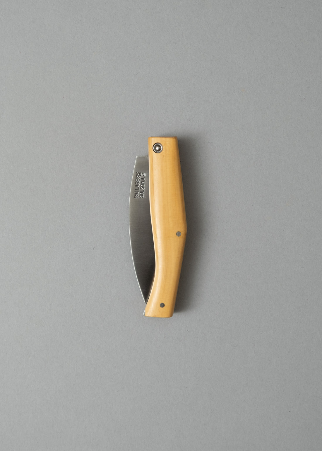 COUTEAU PLIANT - BUSA N°0 BUIS - LAME 8 CM - PALLARES SOLSONA