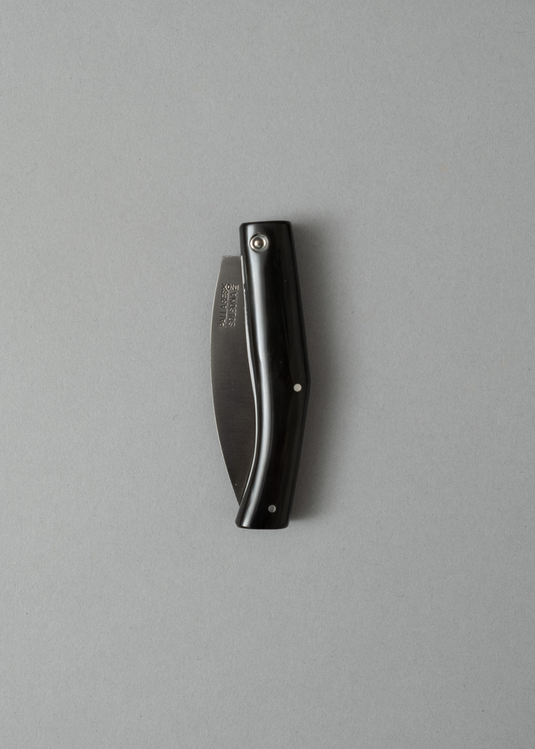 COUTEAU PLIANT - BUSA N°0 CORNE DE BUFFLE - LAME 8 CM - PALLARES SOLSONA