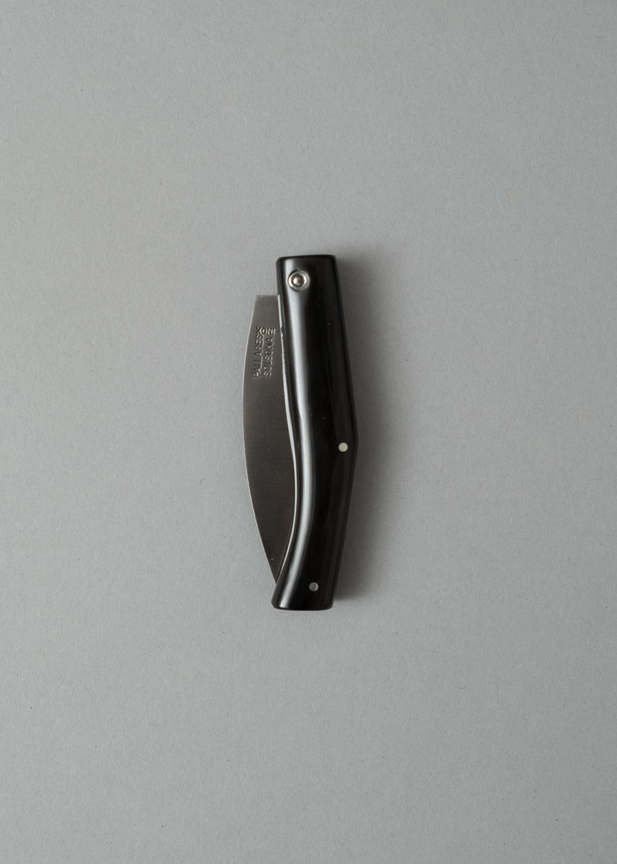 COUTEAU PLIANT - BUSA N°0 CORNE DE BUFFLE - LAME 8 CM - PALLARES SOLSONA