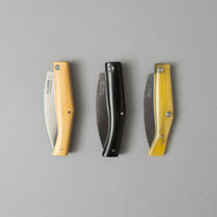 COUTEAU PLIANT - BUSA N°0 CORNE DE BUFFLE - LAME 8 CM - PALLARES SOLSONA