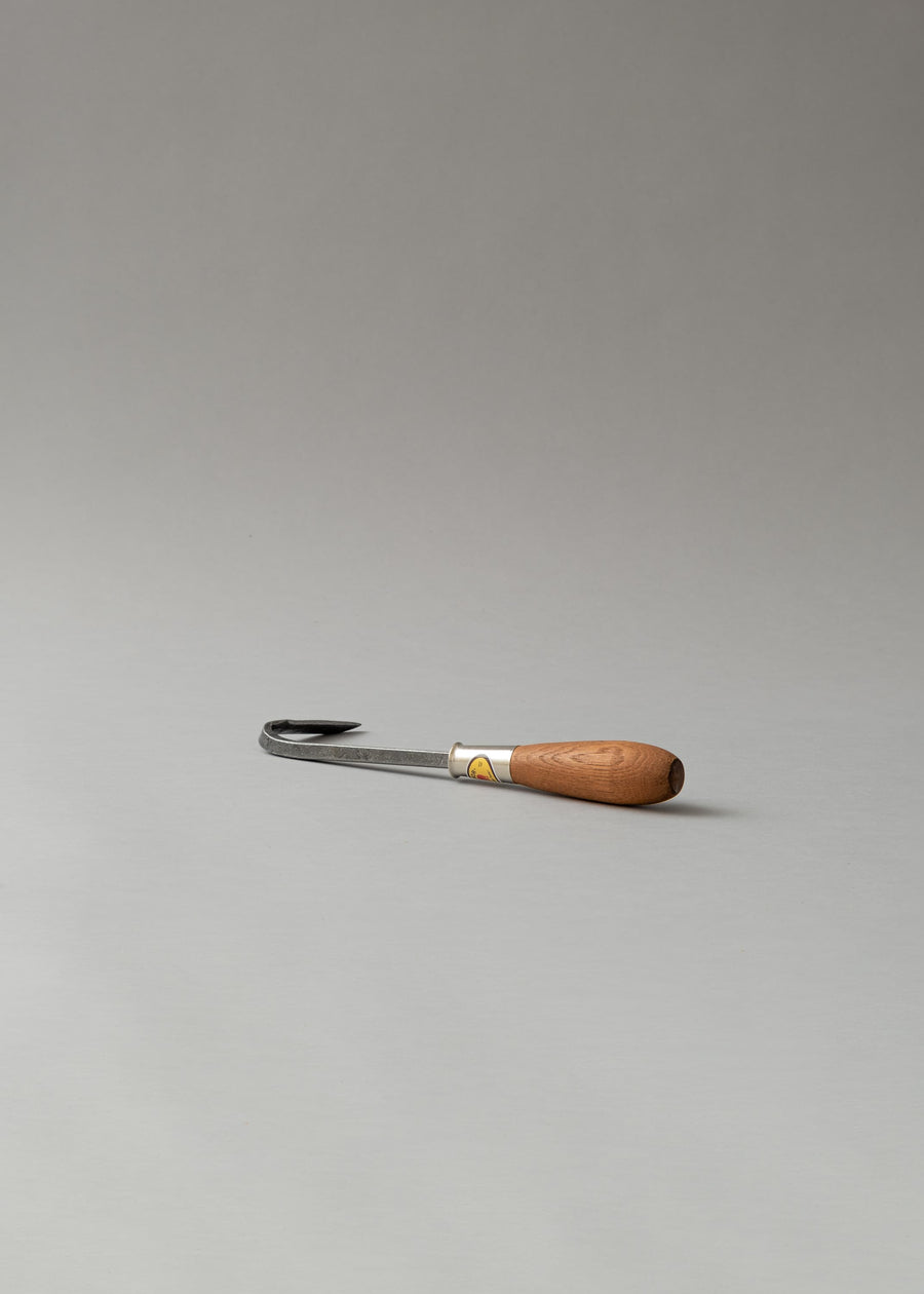 Couteau désherbeur forgé à la main (Droitier)- Red Pig Tools