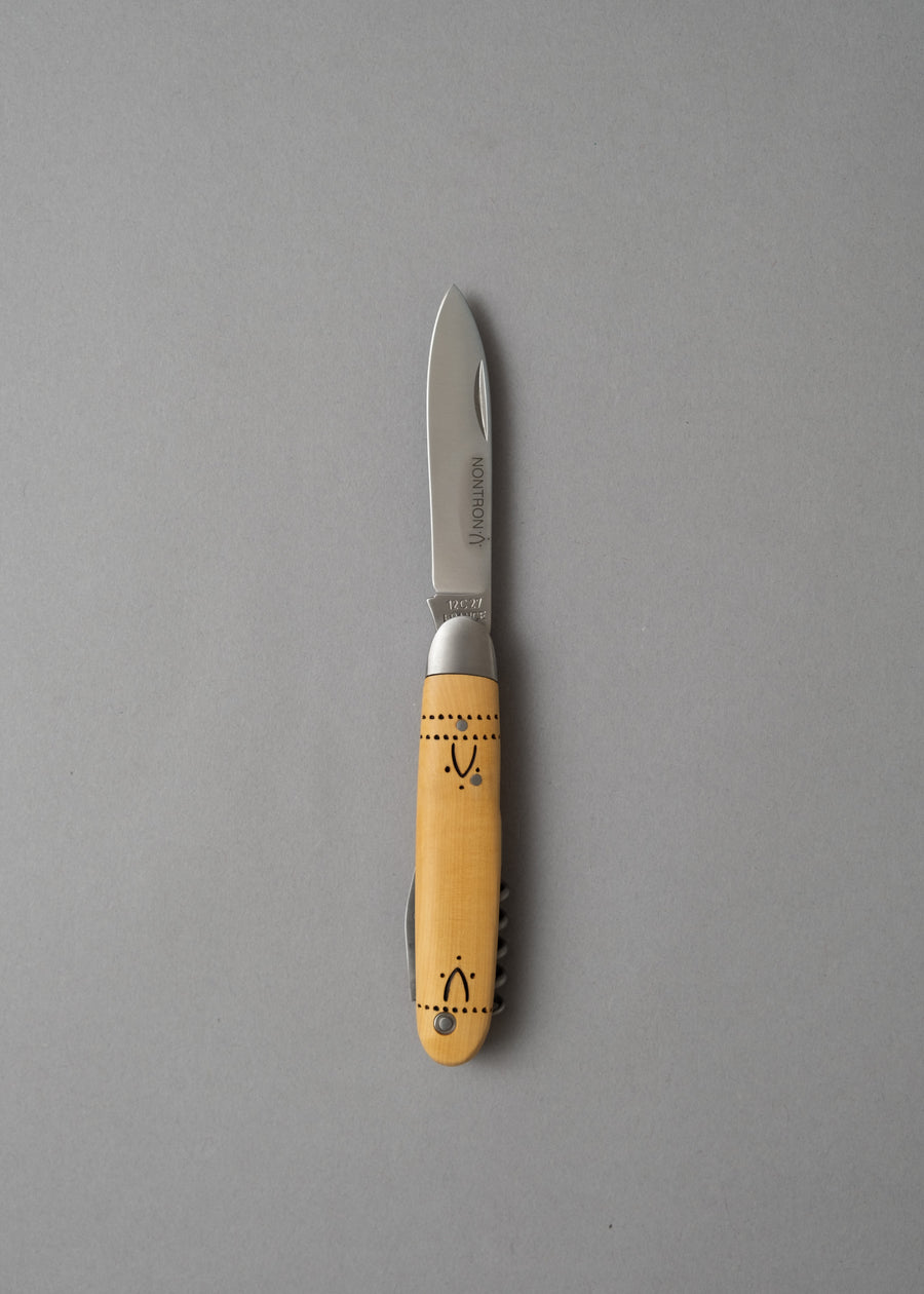 COUTEAU MULTI-FONCTIONS - PLIANT NAVETTE - NONTRON