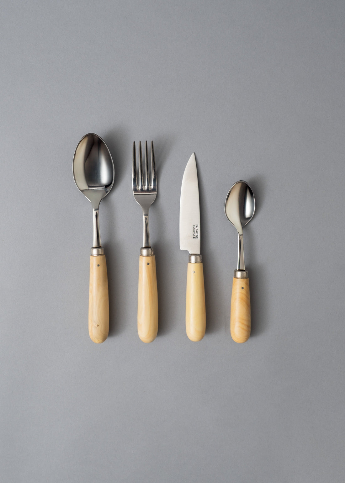 CUILLERE A SOUPE - INOX & BUIS - 21 CM - PALLARES SOLSONA