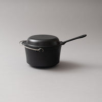 PACK DUO EN FONTE - COCOTTE / POELE / ASSIETTES - SNOW PEAK