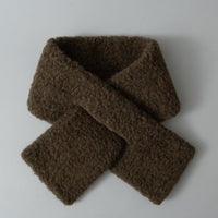 ECHARPE TUBULAIRE - KAKI - LAINE NATURELLE - COLDBREAKER