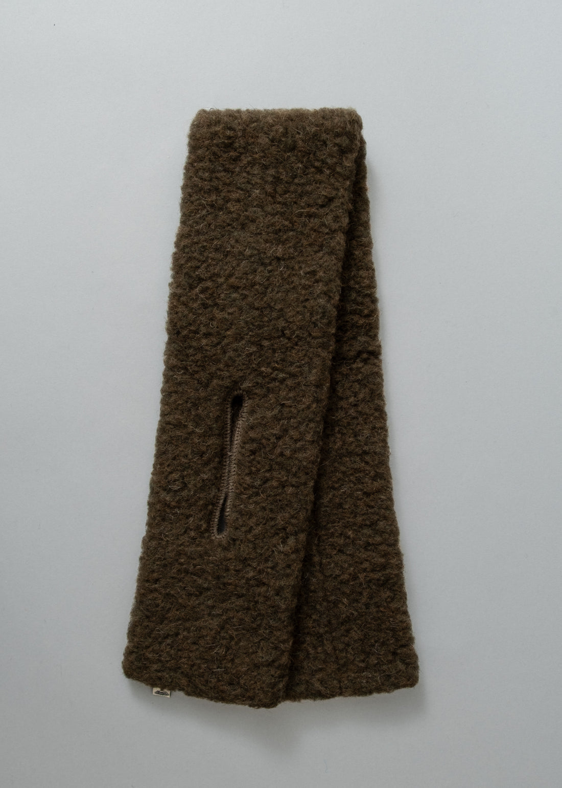 ECHARPE TUBULAIRE - KAKI - LAINE NATURELLE - COLDBREAKER