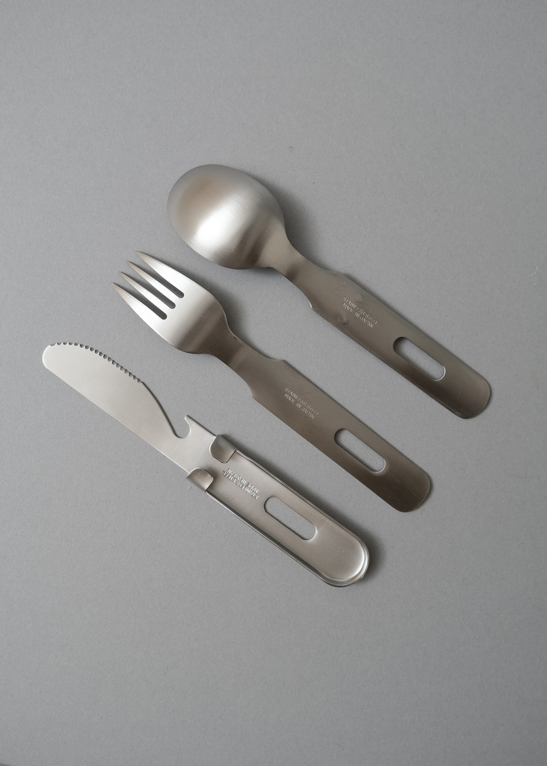 SET DE COUVERTS - INOX - EDC NOMADE - TSUBAME SANJO