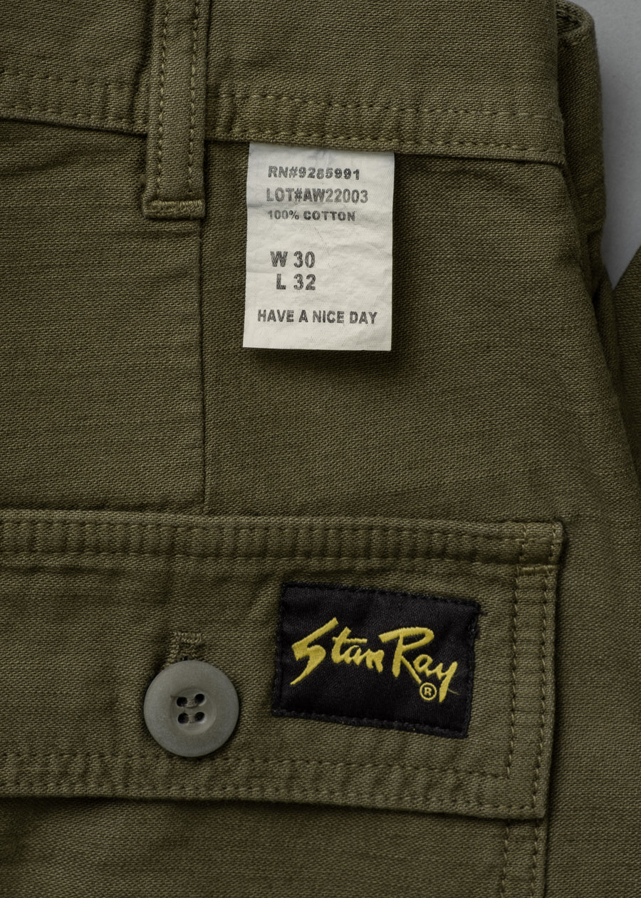FAT PANT - LOOSE FIT - SATIN OLIVE - STAN RAY