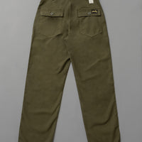 FAT PANT - LOOSE FIT - SATIN OLIVE - STAN RAY