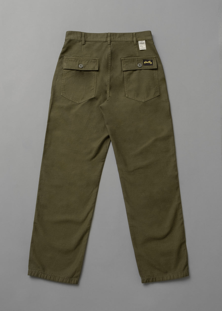 FAT PANT - LOOSE FIT - SATIN OLIVE - STAN RAY