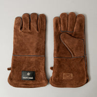 GANTS - FIRESIDE GLOVES - 34 CM - CUIR RÉSISTANT - SNOW PEAK