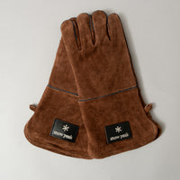 GANTS - FIRESIDE GLOVES - 34 CM - CUIR RÉSISTANT - SNOW PEAK