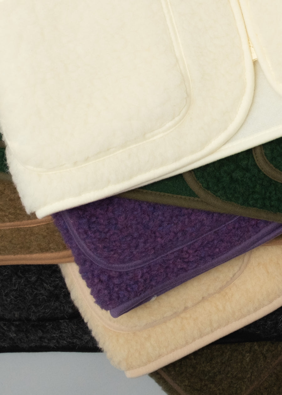 GILET MIXTE - PURPLE - LAINE NATURELLE - COLDBREAKER