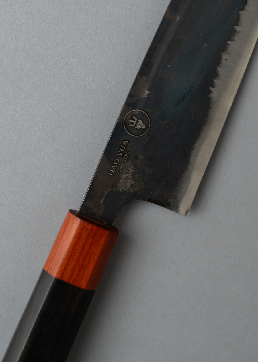 COUTEAU DAO VUA - GYUTO - LAME 21 CM - ACIER  CARBONE - DAO VUA COOPERATIVE