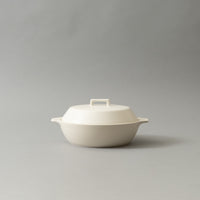 COCOTTE EN CÉRAMIQUE - 1,2 L - KAKOMI CERAMIC POT - BLANC - KINTO