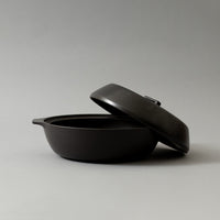 COCOTTE EN CÉRAMIQUE - 2,5 L - KAKOMI CERAMIC POT - NOIR - KINTO