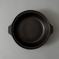 COCOTTE EN CÉRAMIQUE - 2,5 L - KAKOMI CERAMIC POT - NOIR - KINTO