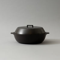 COCOTTE EN CÉRAMIQUE - 2,5 L - KAKOMI CERAMIC POT - NOIR - KINTO