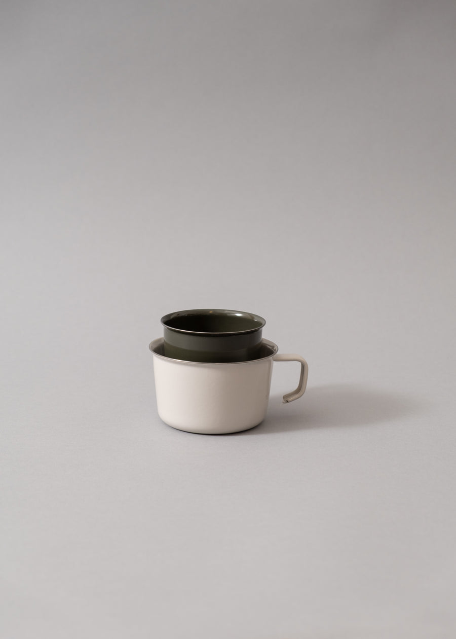 FORIS WIDE MUG - LARGE - 400 ML - SAND BEIGE - KINTO