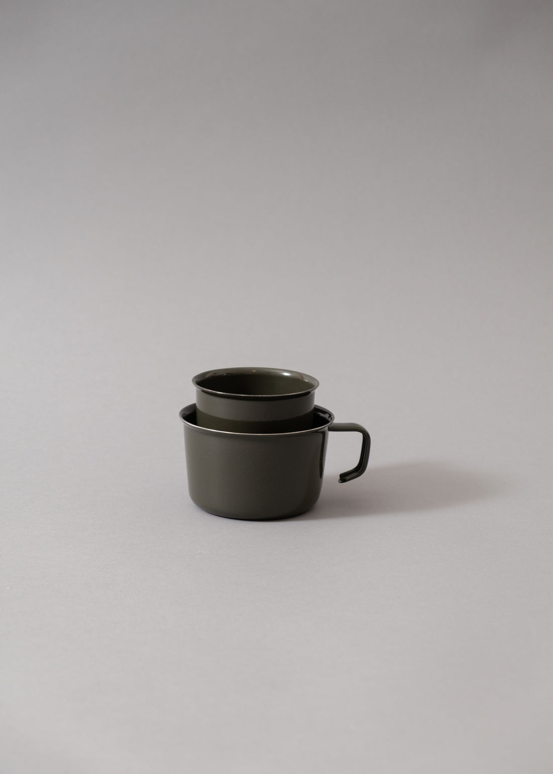 FORIS WIDE MUG - LARGE - 400 ML - ASH GREEN - KINTO
