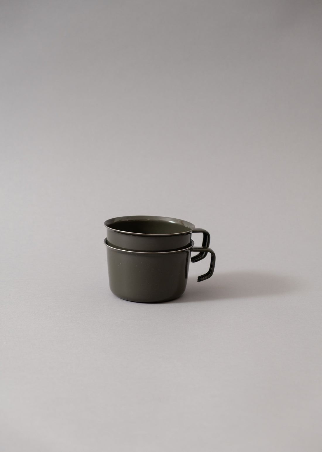 FORIS WIDE MUG - LARGE - 400 ML - ASH GREEN - KINTO