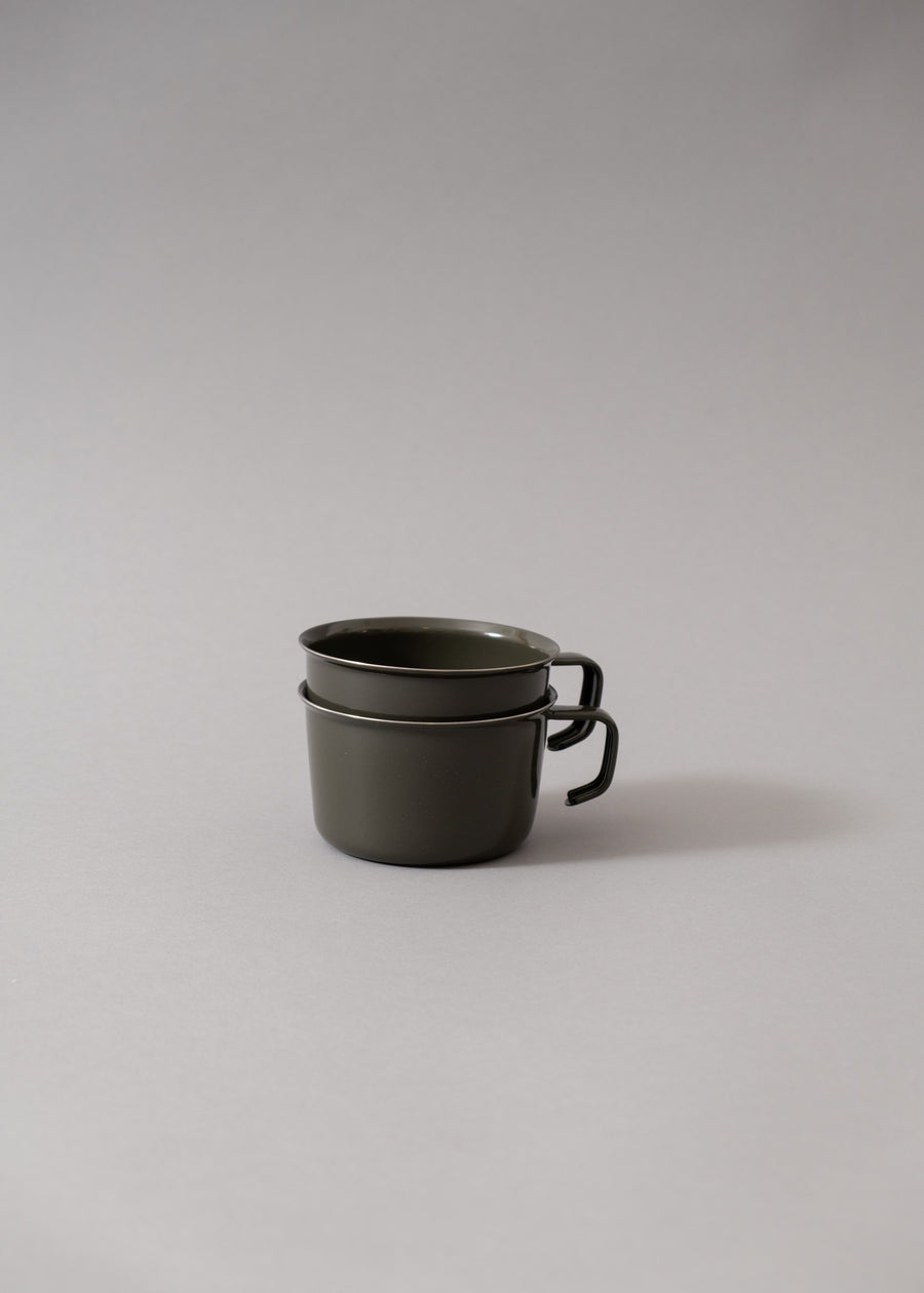 FORIS WIDE MUG - LARGE - 400 ML - ASH GREEN - KINTO