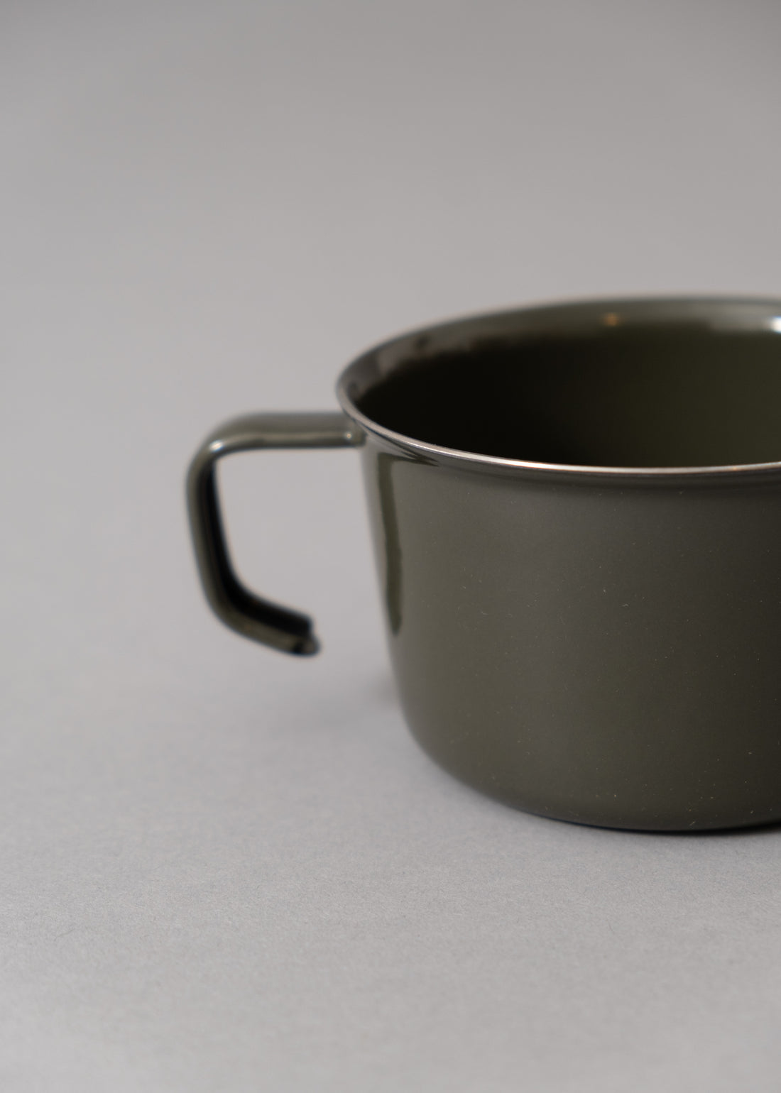 FORIS WIDE MUG - LARGE - 400 ML - ASH GREEN - KINTO