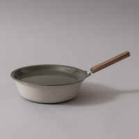 FORIS PLATE - ASSIETTE / POÊLE / COUVERCLE - 19,5 CM - ASH GREEN - KINTO