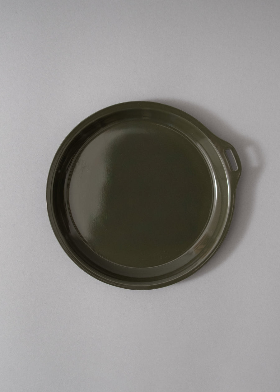 FORIS PLATE - ASSIETTE / POÊLE - 26 CM - ASH GREEN - KINTO