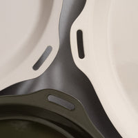 FORIS PLATE - ASSIETTE / POÊLE / COUVERCLE - 19,5 CM - ASH GREEN - KINTO