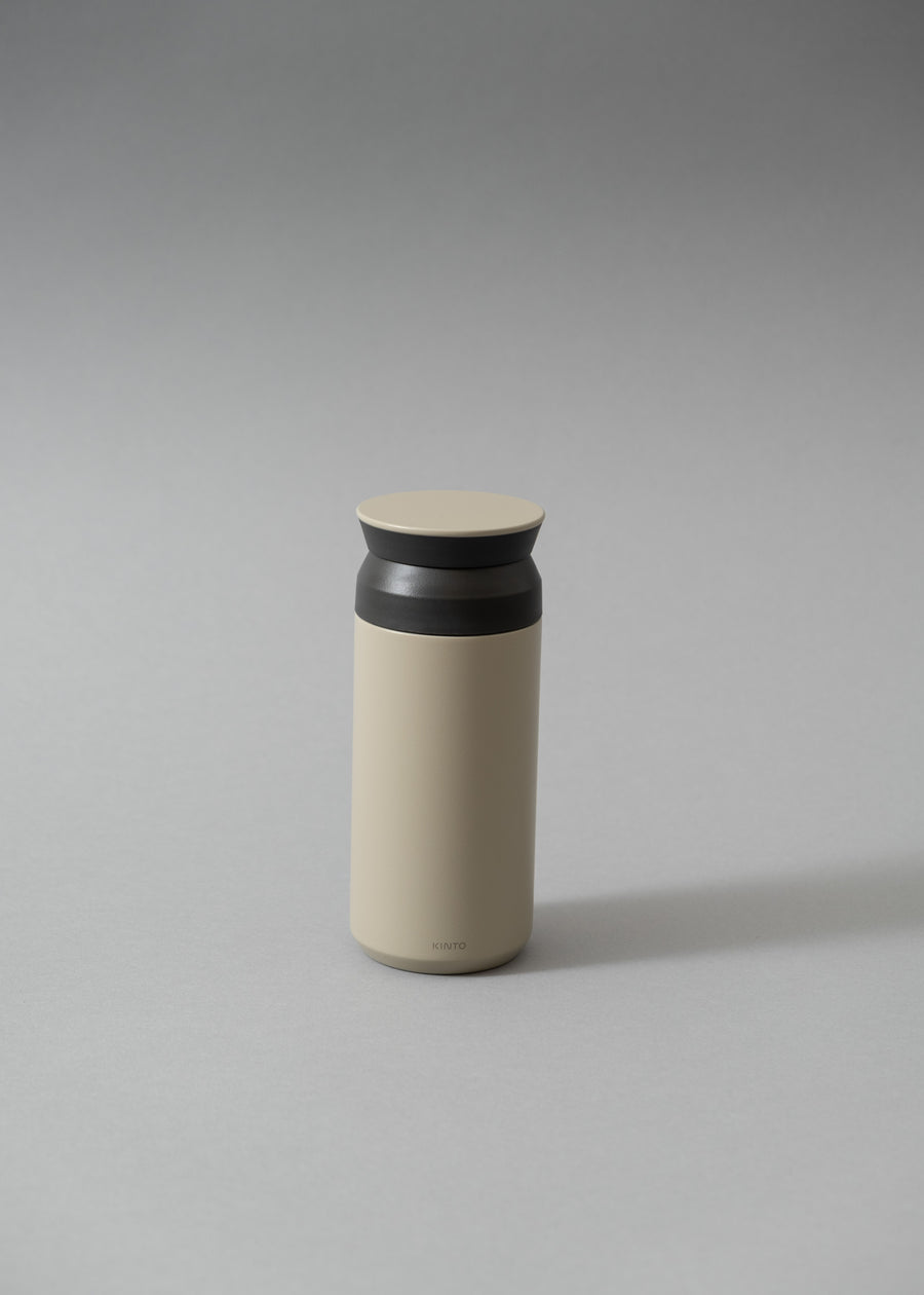 TRAVEL TUMBLER - GOURDE ISOTHERME - 350 ML - SAND BEIGE - KINTO