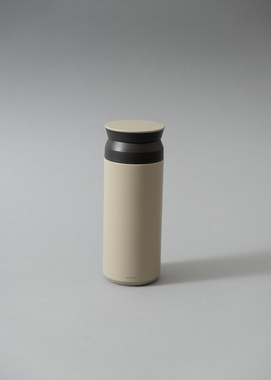 TRAVEL TUMBLER - GOURDE ISOTHERME - 500 ML - SAND BEIGE - KINTO