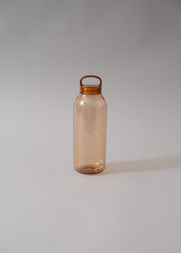 WATER BOTTLE - GOURDE - 950 ML - AMBER - KINTO