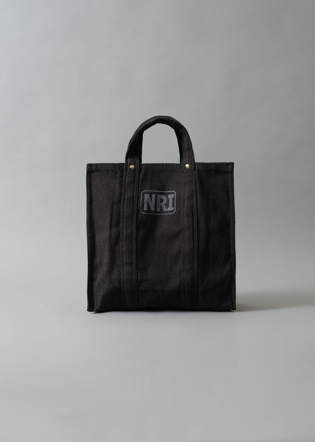 SAC TOTE EN CANVAS - LABOUR TOTE BAG SMALL - BLACK - PUEBCO