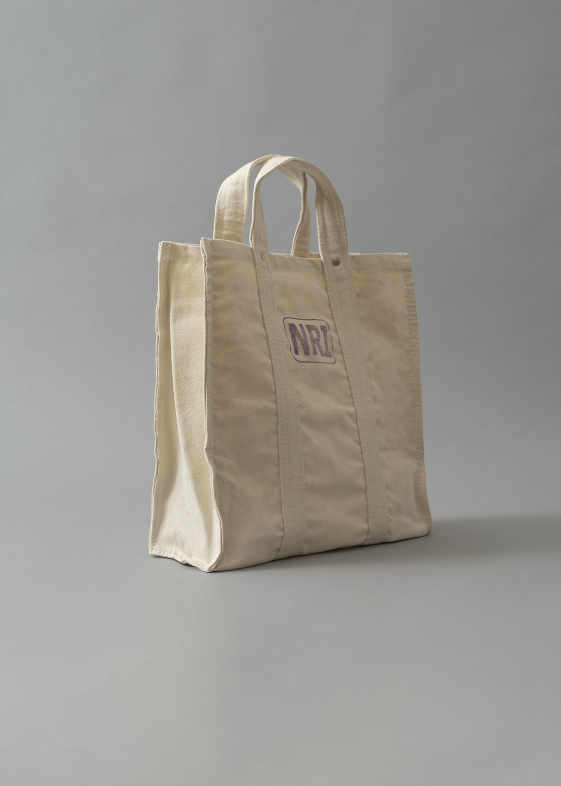 SAC TOTE EN CANVAS - LABOUR TOTE BAG SMALL - ECRU - PUEBCO