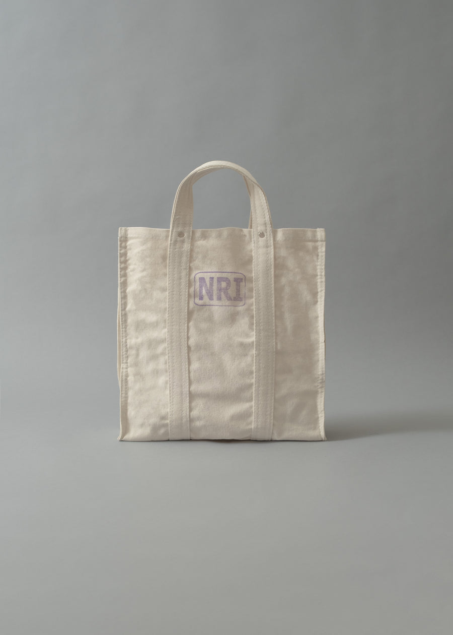 SAC TOTE EN CANVAS - LABOUR TOTE BAG SMALL - ECRU - PUEBCO