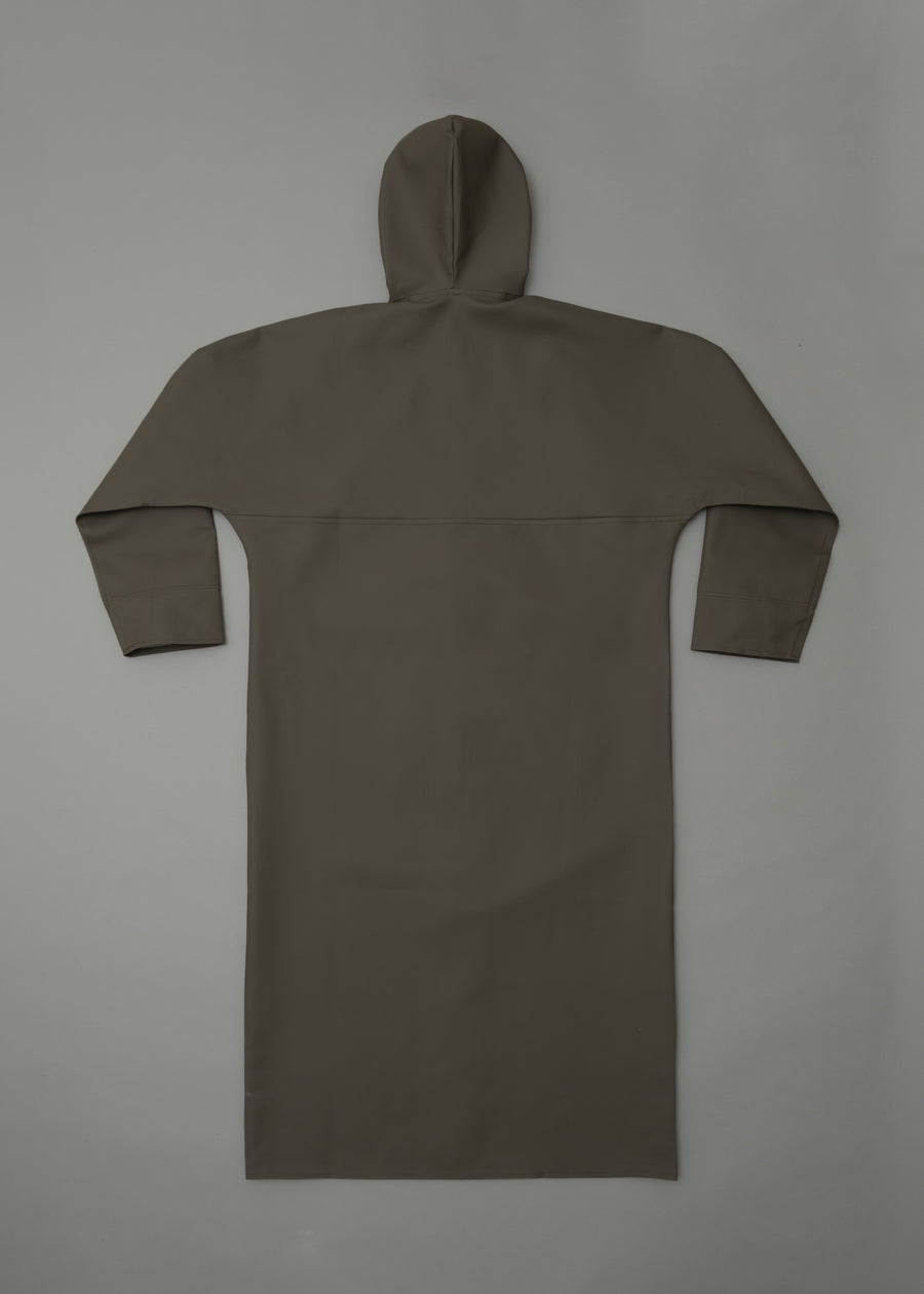VESTE CIRÉE LONGUE - KAKI - TISSU GLENTEX 320g/m² - GUY COTTEN