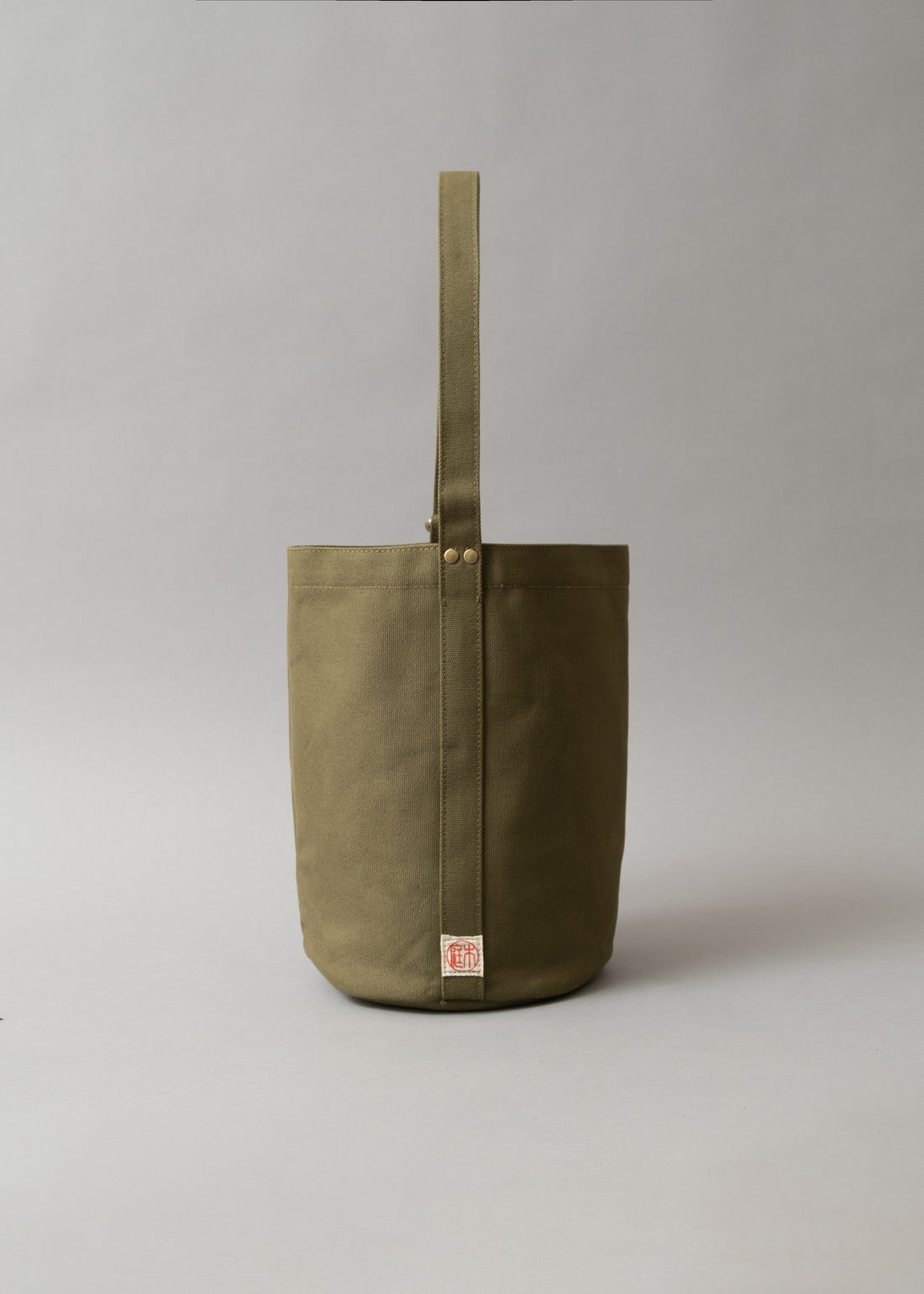 MINI SAC SEAU EN CANVAS - MINI KANTAN BAG - KAKI - NIWAKI
