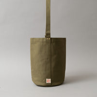 MINI SAC SEAU EN CANVAS - MINI KANTAN BAG - KAKI - NIWAKI