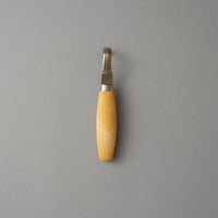 COUTEAU CROCHE DOUBLE TRANCHANT pour sculpter le bois, avec étui en cuir - carving hook 162 - MORAKNIV