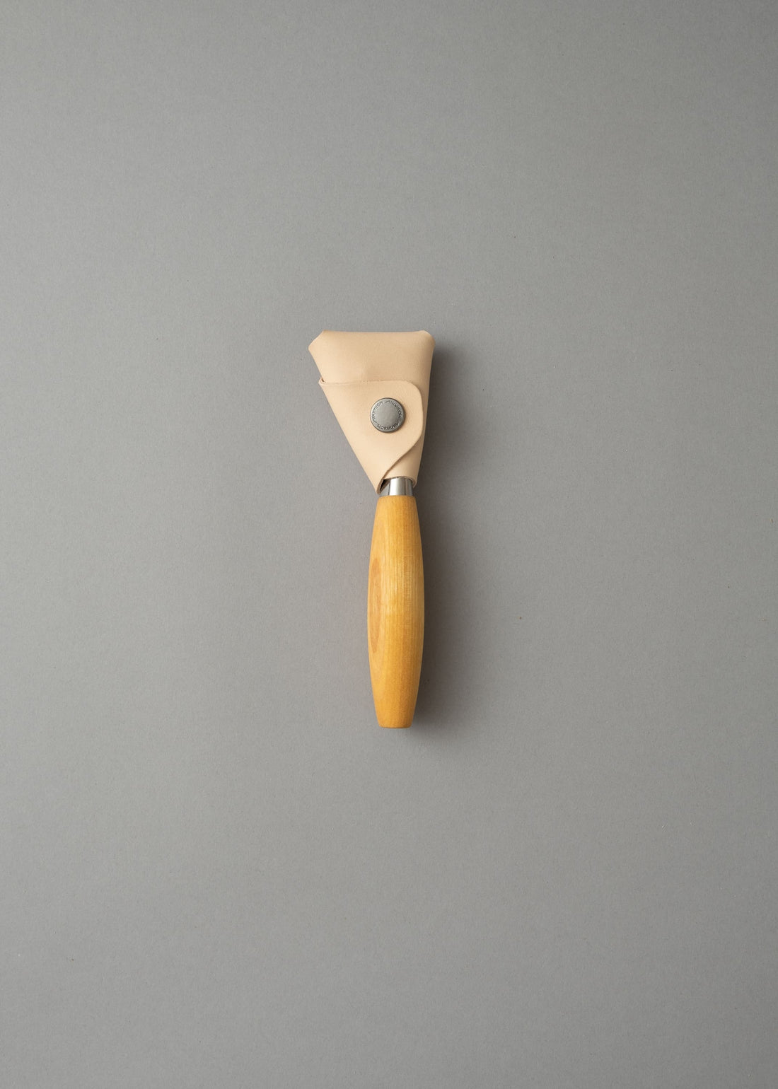 COUTEAU CROCHE DROITIER pour sculpter le bois, avec étui en cuir - carving hook 164 - MORAKNIV