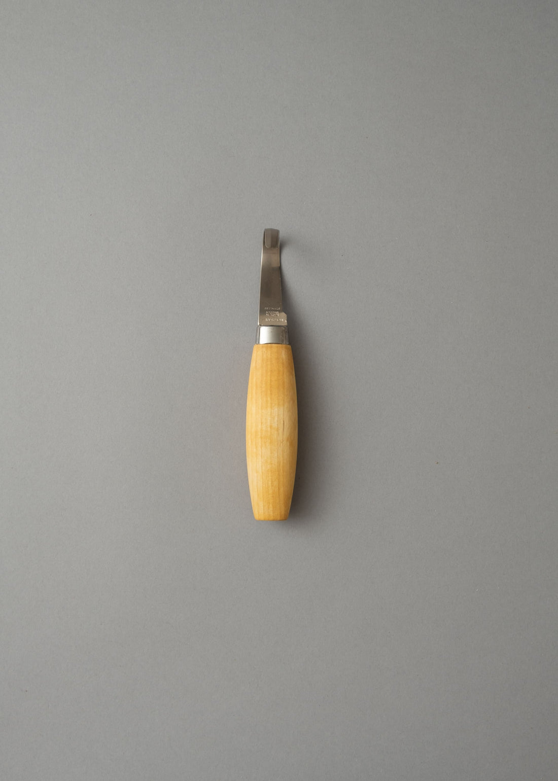 COUTEAU CROCHE GAUCHER pour sculpter le bois, avec étui en cuir - carving hook 164 - MORAKNIV